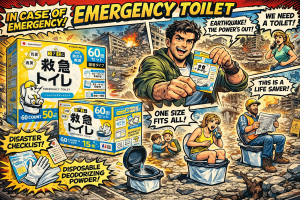 PYKES PEAKの簡易トイレ